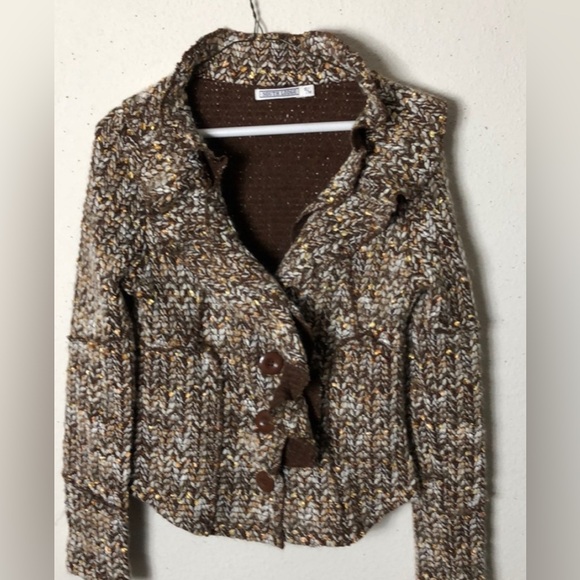 SOUTH LODGE Woman’s Vintage Winter Hand Crafted Wool Sweater, Hand Knitt… - Picture 1 of 8